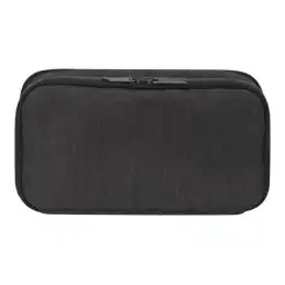 DICOTA Accessories Pouch STYLE - Étui pour accessoires mobiles - polyester 600D - noir (D31495)_5